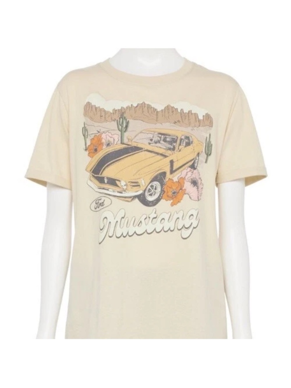 Ford Mustang "Fuel The Dream" women’s L graphic t-shirt